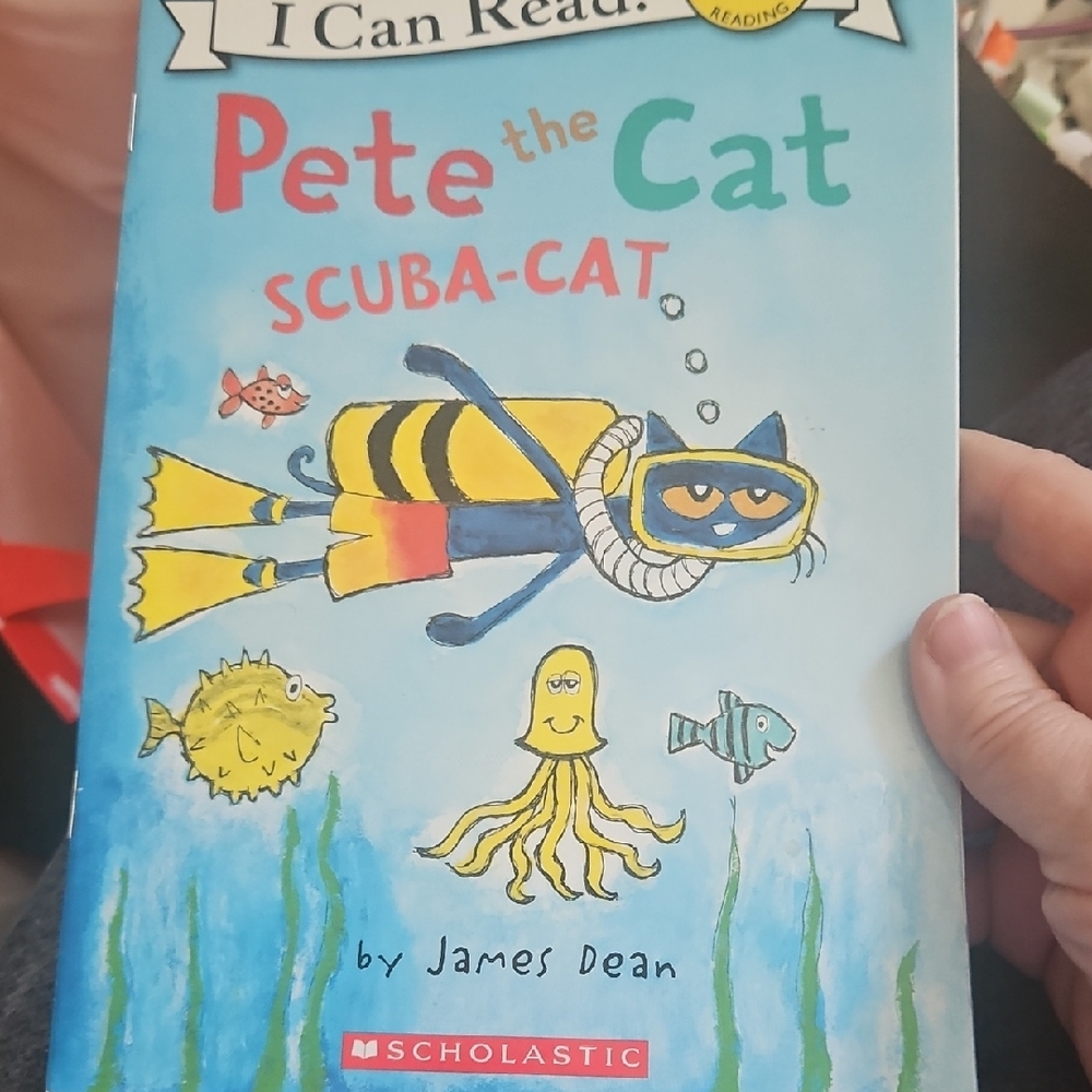 Scholastic Pete the Cat Scuba-Cat Adventure Book. Buy 1 Book, Get 1 Free